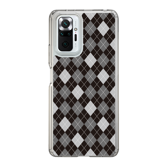 スリムプロテクションケース［ Argyle - Black ］