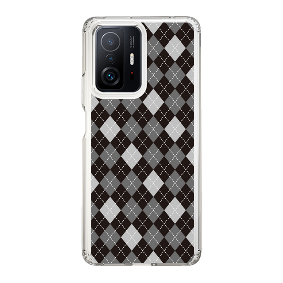 スリムプロテクションケース［ Argyle - Black ］