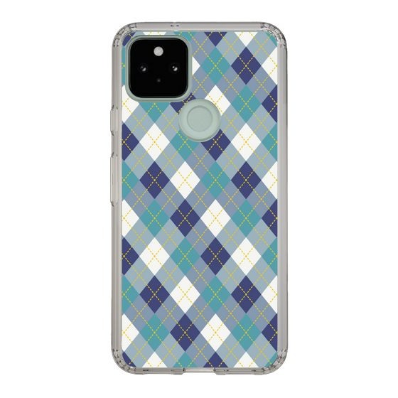 スリムプロテクションケース［ Argyle - Blue ］