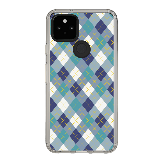 スリムプロテクションケース［ Argyle - Blue ］