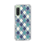 スリムプロテクションケース［ Argyle - Blue ］