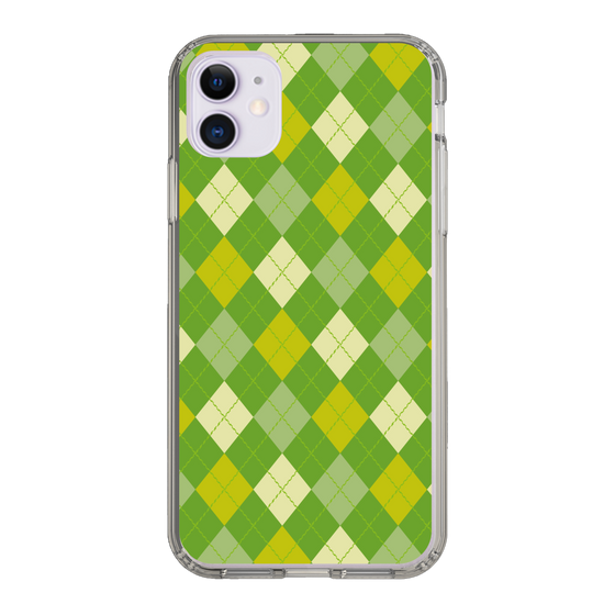 スリムプロテクションケース［ Argyle - Green ］