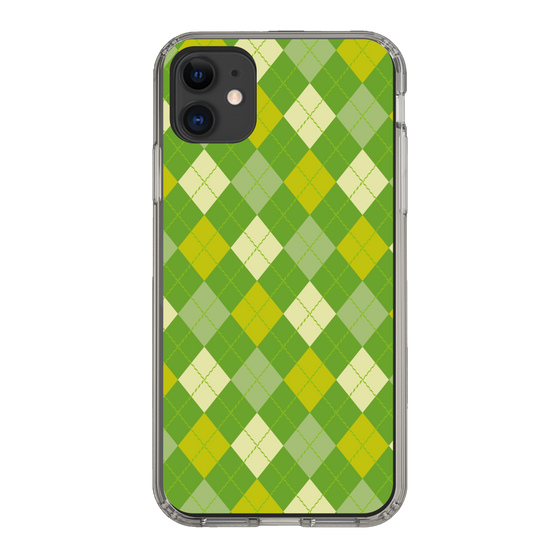 スリムプロテクションケース［ Argyle - Green ］