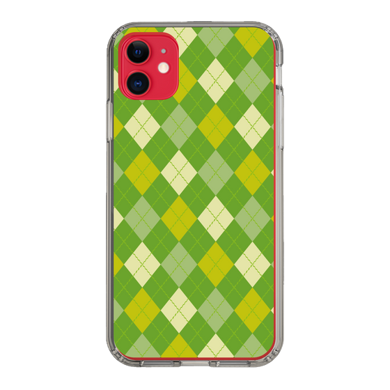 スリムプロテクションケース［ Argyle - Green ］