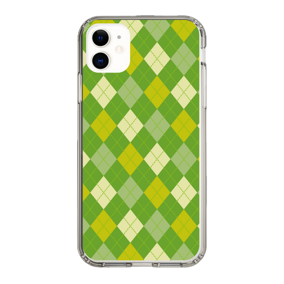 スリムプロテクションケース［ Argyle - Green ］