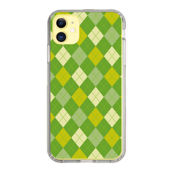 スリムプロテクションケース［ Argyle - Green ］