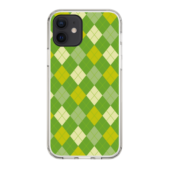 スリムプロテクションケース［ Argyle - Green ］