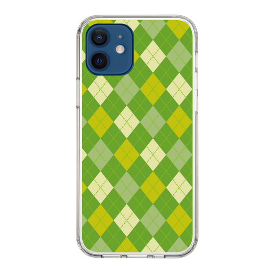 スリムプロテクションケース［ Argyle - Green ］