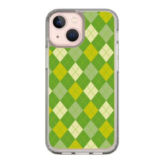 スリムプロテクションケース［ Argyle - Green ］