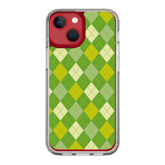 スリムプロテクションケース［ Argyle - Green ］