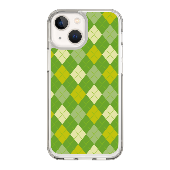 スリムプロテクションケース［ Argyle - Green ］