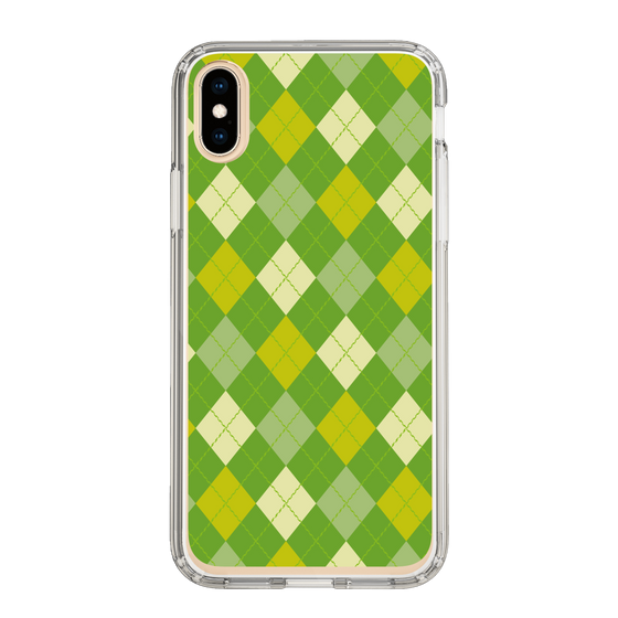 スリムプロテクションケース［ Argyle - Green ］