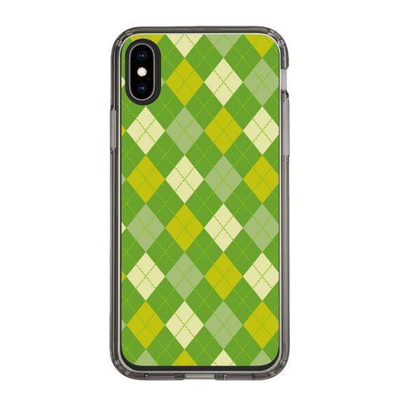 スリムプロテクションケース［ Argyle - Green ］
