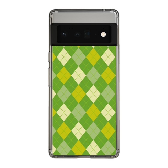 スリムプロテクションケース［ Argyle - Green ］
