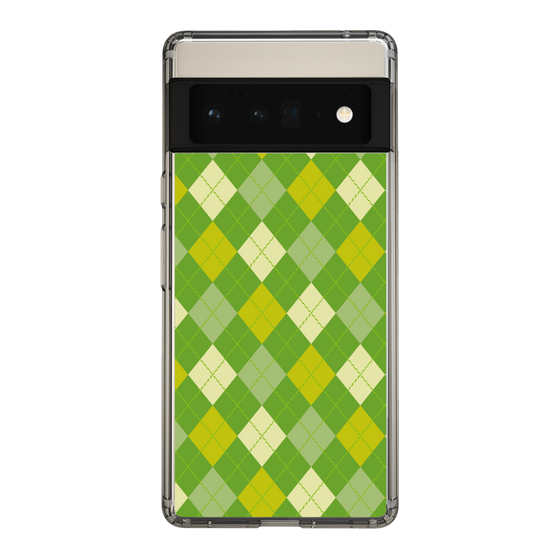 スリムプロテクションケース［ Argyle - Green ］