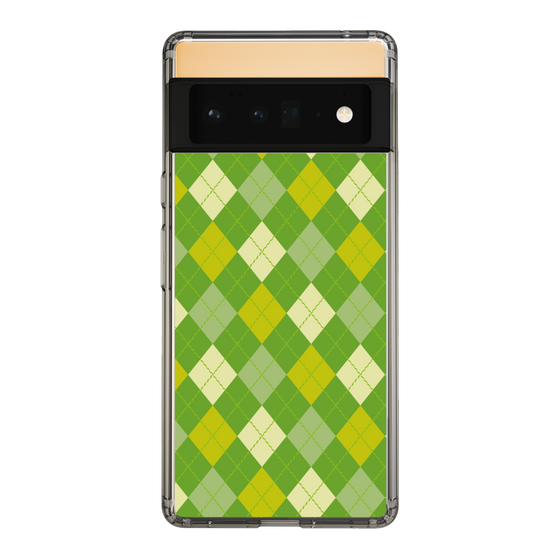 スリムプロテクションケース［ Argyle - Green ］