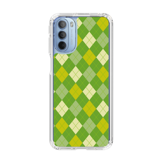 スリムプロテクションケース［ Argyle - Green ］