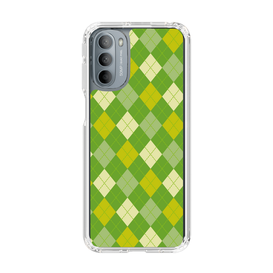 スリムプロテクションケース［ Argyle - Green ］
