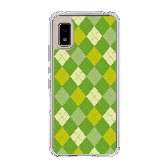 スリムプロテクションケース［ Argyle - Green ］