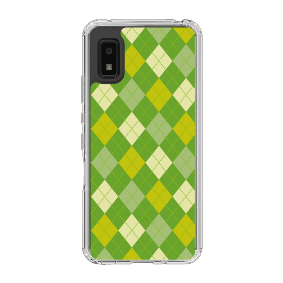 スリムプロテクションケース［ Argyle - Green ］