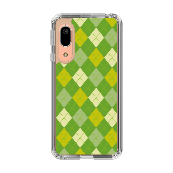 スリムプロテクションケース［ Argyle - Green ］