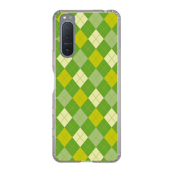 スリムプロテクションケース［ Argyle - Green ］