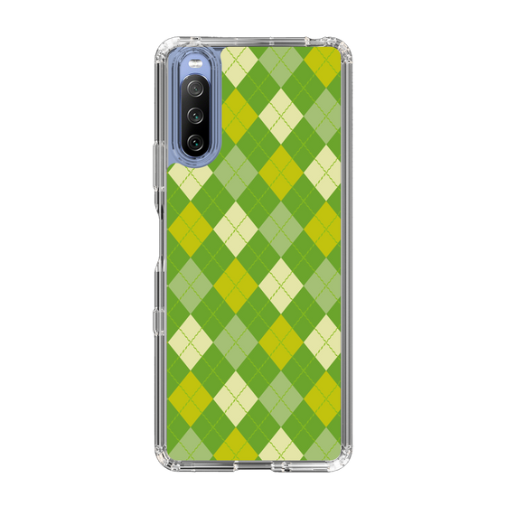 スリムプロテクションケース［ Argyle - Green ］