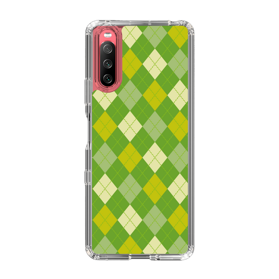 スリムプロテクションケース［ Argyle - Green ］