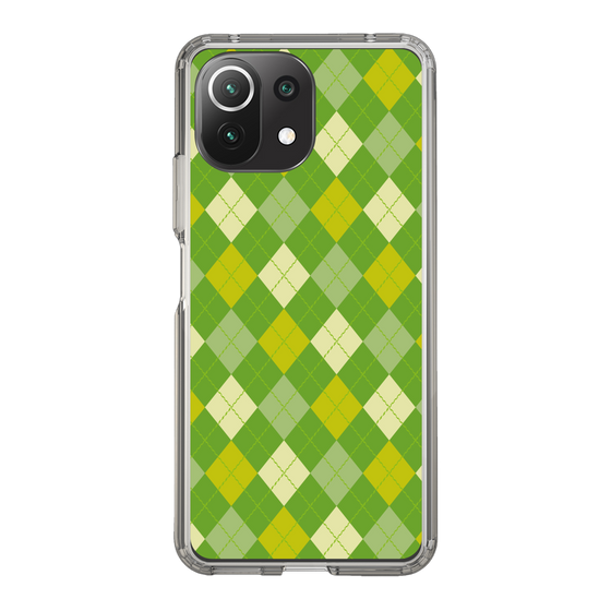 スリムプロテクションケース［ Argyle - Green ］