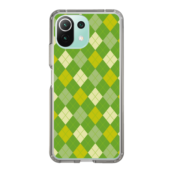 スリムプロテクションケース［ Argyle - Green ］