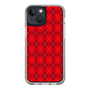 スリムプロテクションケース［ Argyle - Red ］
