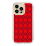 スリムプロテクションケース［ Argyle - Red ］