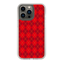 スリムプロテクションケース［ Argyle - Red ］