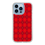 スリムプロテクションケース［ Argyle - Red ］