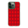 スリムプロテクションケース［ Argyle - Red ］