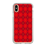 スリムプロテクションケース［ Argyle - Red ］