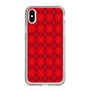 スリムプロテクションケース［ Argyle - Red ］