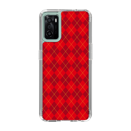 スリムプロテクションケース［ Argyle - Red ］