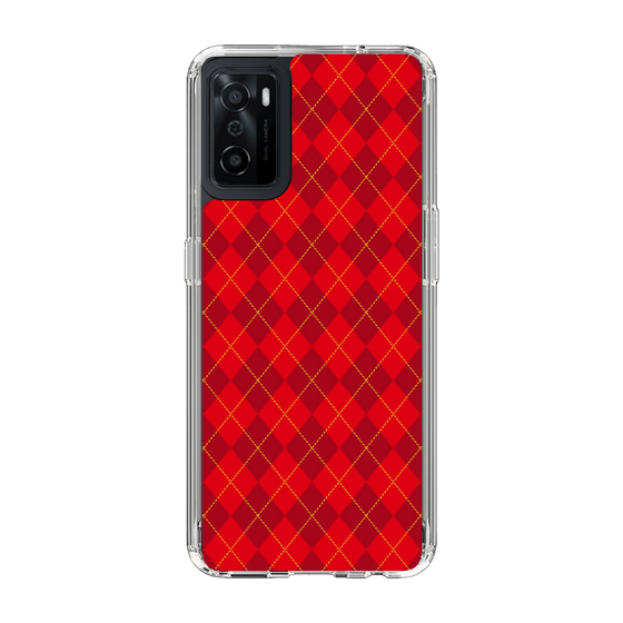 スリムプロテクションケース［ Argyle - Red ］