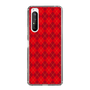 スリムプロテクションケース［ Argyle - Red ］