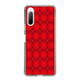 スリムプロテクションケース［ Argyle - Red ］