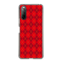 スリムプロテクションケース［ Argyle - Red ］