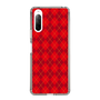 スリムプロテクションケース［ Argyle - Red ］