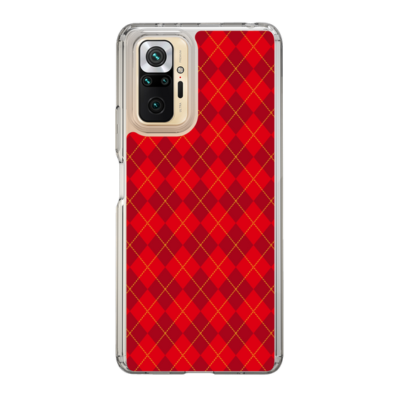 スリムプロテクションケース［ Argyle - Red ］