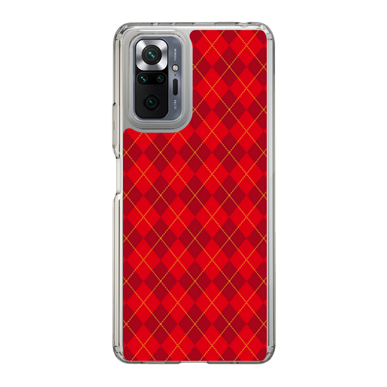 スリムプロテクションケース［ Argyle - Red ］