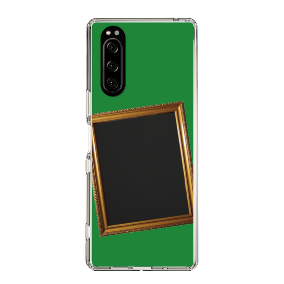 スリムプロテクションケース［ Photo Frame - Green ］