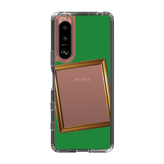 スリムプロテクションケース［ Photo Frame - Green ］