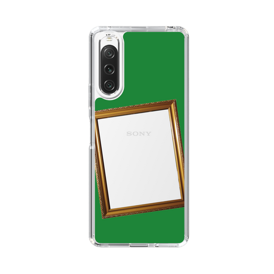 スリムプロテクションケース［ Photo Frame - Green ］