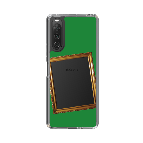 スリムプロテクションケース［ Photo Frame - Green ］