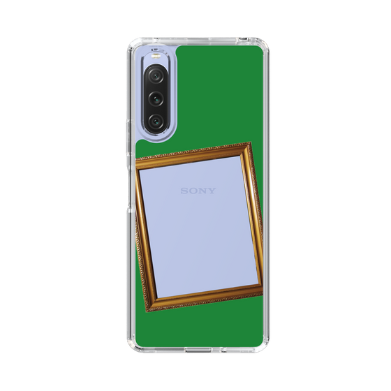 スリムプロテクションケース［ Photo Frame - Green ］